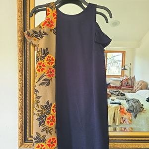 MSGM Navy Cocktail Dress